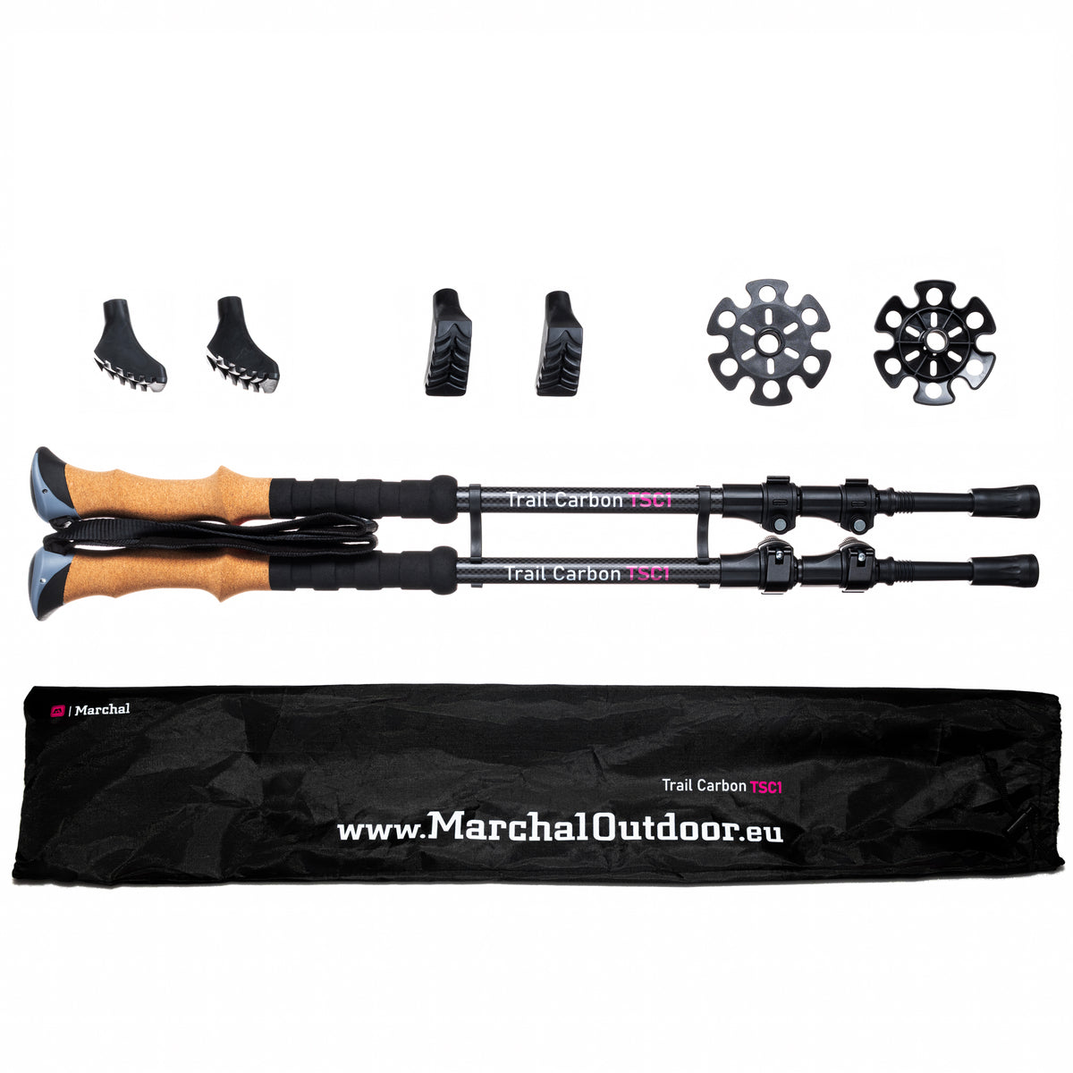 Marchal Outdoor Trail Carbon TSC1 telescopic hiking poles